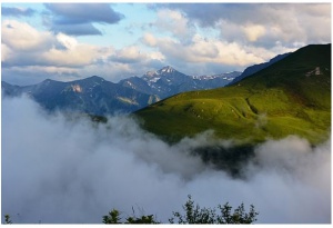 В горах Кавказа